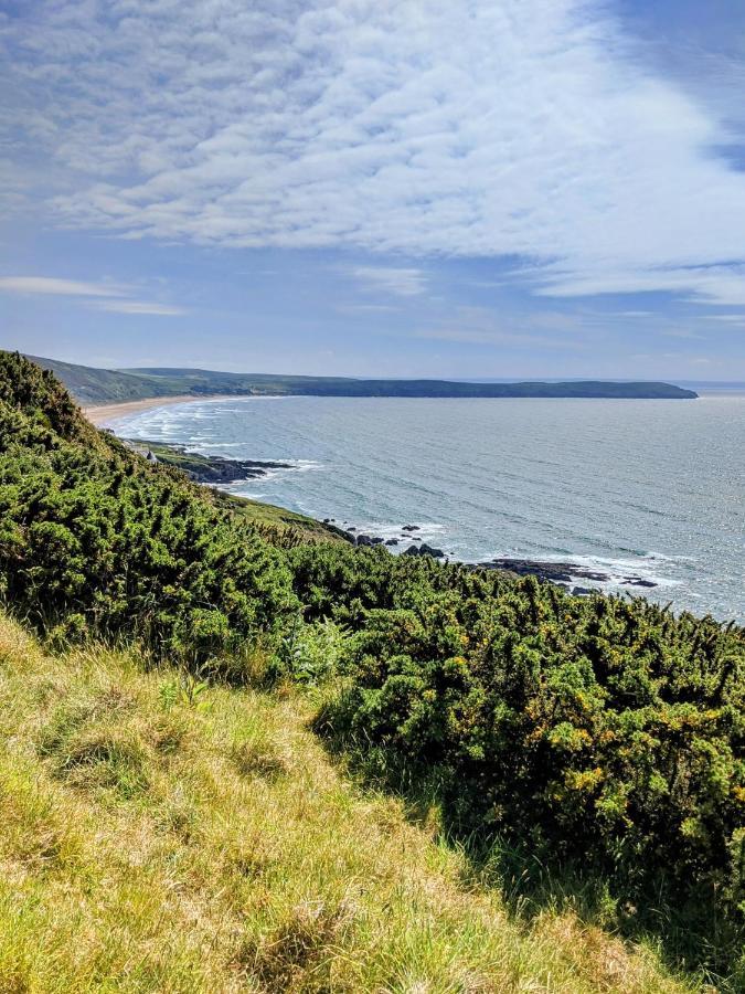 2 Putsborough - Luxury Apartment At Byron Woolacombe, Only 4 Minute Walk To Woolacombe Beach! Bagian luar foto
